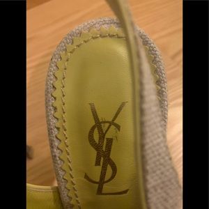 (ON HOLD for Leslie) Yves Saint Laurent  heels / sandals